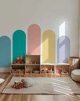 Multi Arches - Playful Pastel - DW12. Arch Decals