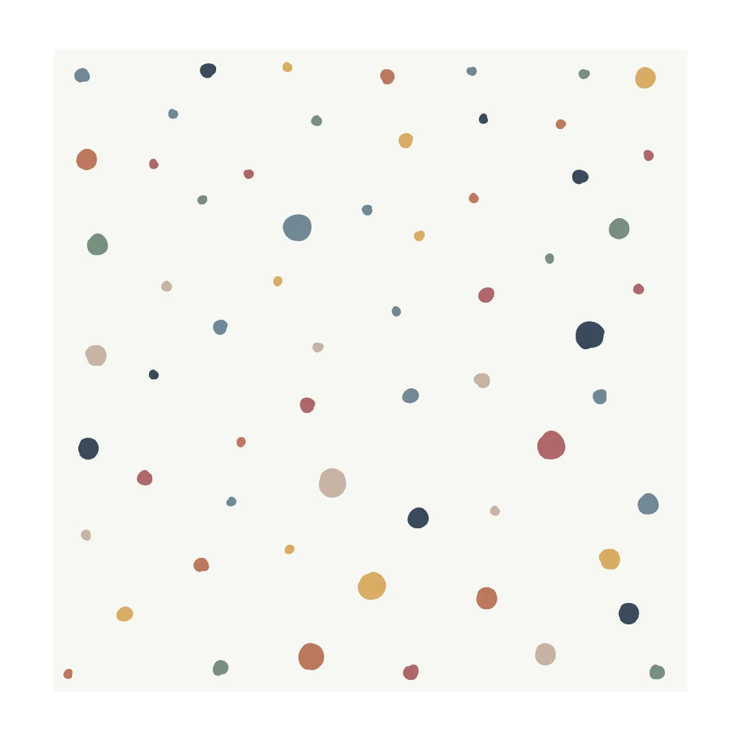 Multi Polka Dot Wall Decal - DW0. Decals