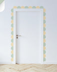 Multi Scalloped Border Decals - Butter & Sage - DW14.