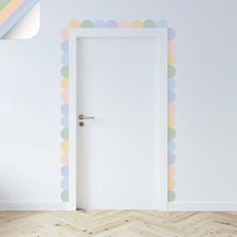 Multi Scalloped Border Decals