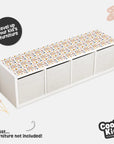 Kallax Shelf Nature’s Harmony Decal - Furniture Decals