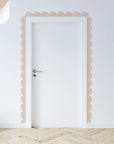 Neutrals Scalloped Border Decals - Sandstone - DW14. Borders