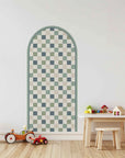 Pattern Arches - Checkers Blue - DW12. Arch Decals