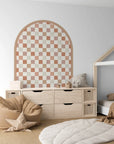 Pattern Arches - Checkers Neutral - DW12. Arch Decals