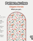 Pattern Arches - Elegant Florals - DW12. Arch Decals