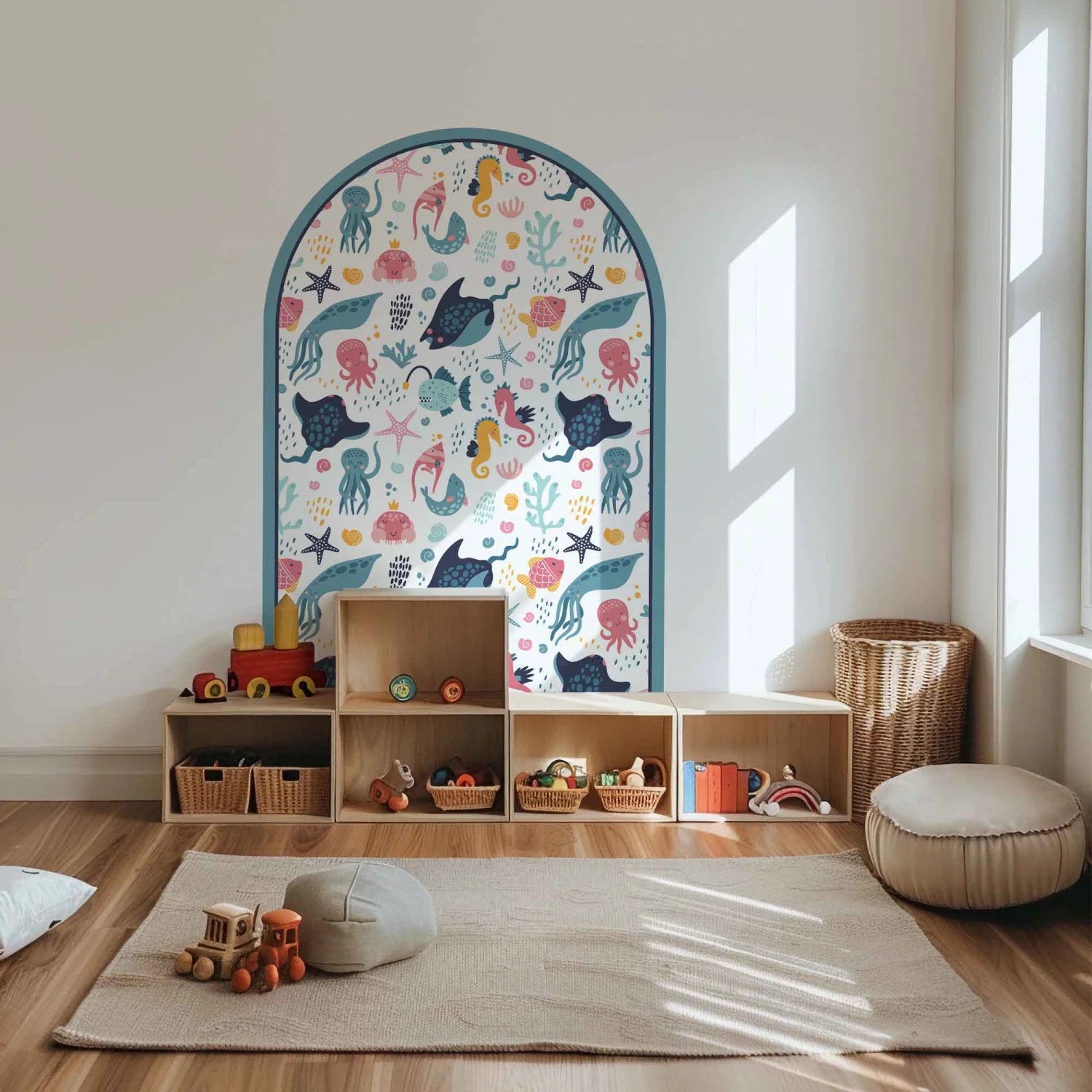 Pattern Arches - Sea Creatures - DW12. Arch Decals