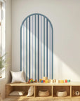 Patterned Arch - Stripes Blue - DW12. Arch Decals