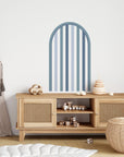 Patterned Arch - Stripes Blue - DW12. Arch Decals