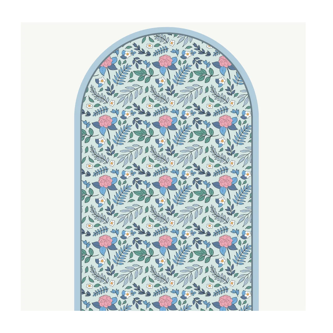 Patterned Arch - Vintage Florals - DW12. Decals