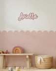 Personalised Name Decals - Script - DW13. Custom names