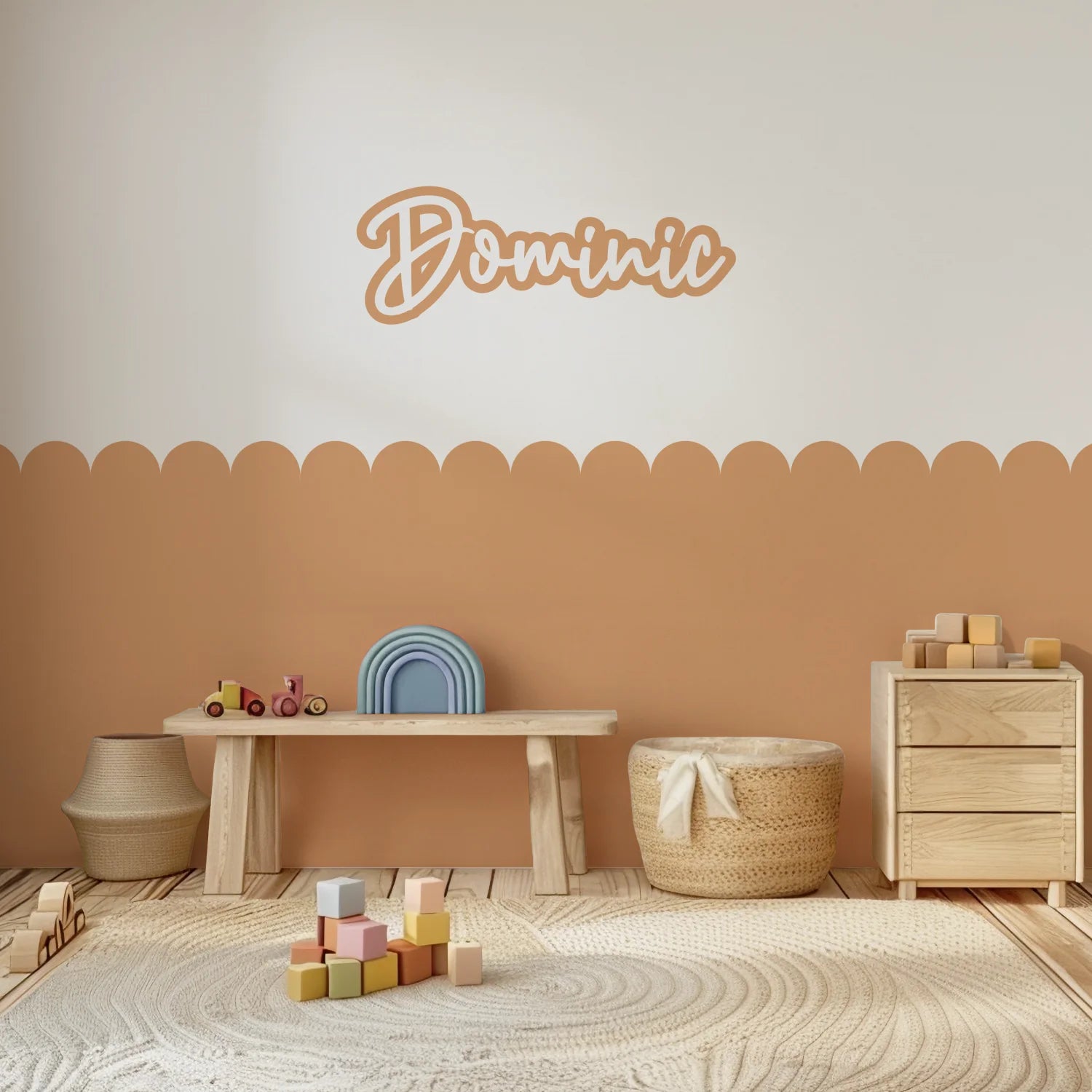 Personalised Name Decals - Script - DW13. Custom names