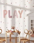 PLAY Letters - Pinks - Decals - Alphabet