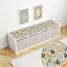 Kallax Shelf Playful Dinos Decal