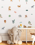 Safari Animals - Playful - Decals - Animals