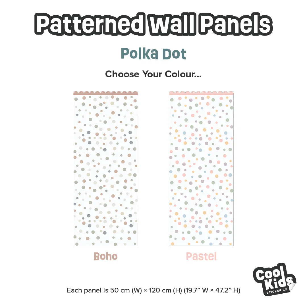 Wall Panel Decals – Cool Kids Sticker Co.