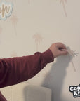 Palm Wall Decals - Pattern