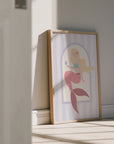 Coco the Mermaid Print