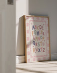 Alphabet Wall Print