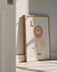 L is for Lion Print