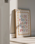 Alphabet Wall Print