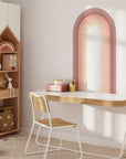 Rainbow Arch - Blush Bloom - DW12. Arch Decals