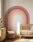 Rainbow Arch - Blush Bloom - DW12. Arch Decals