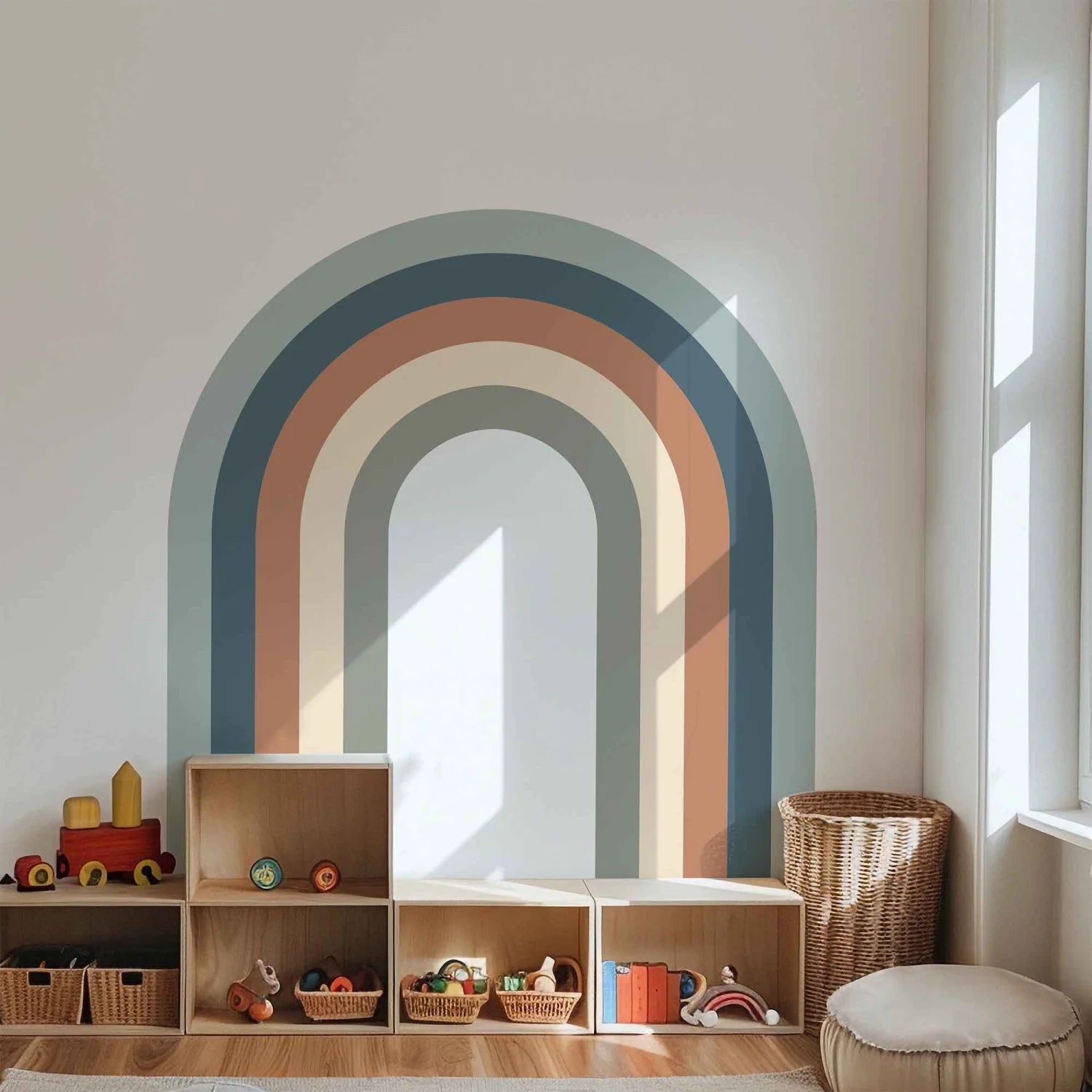 Rainbow Arch - Earthy Calm - DW12. Arch Decals