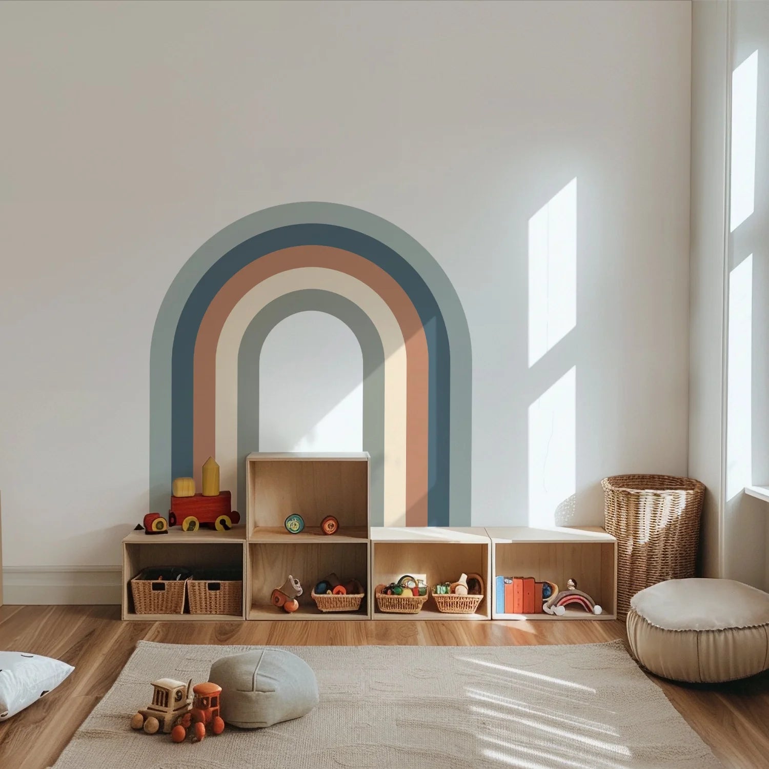 Rainbow Arch - Earthy Calm - Medium - DW12. Decals