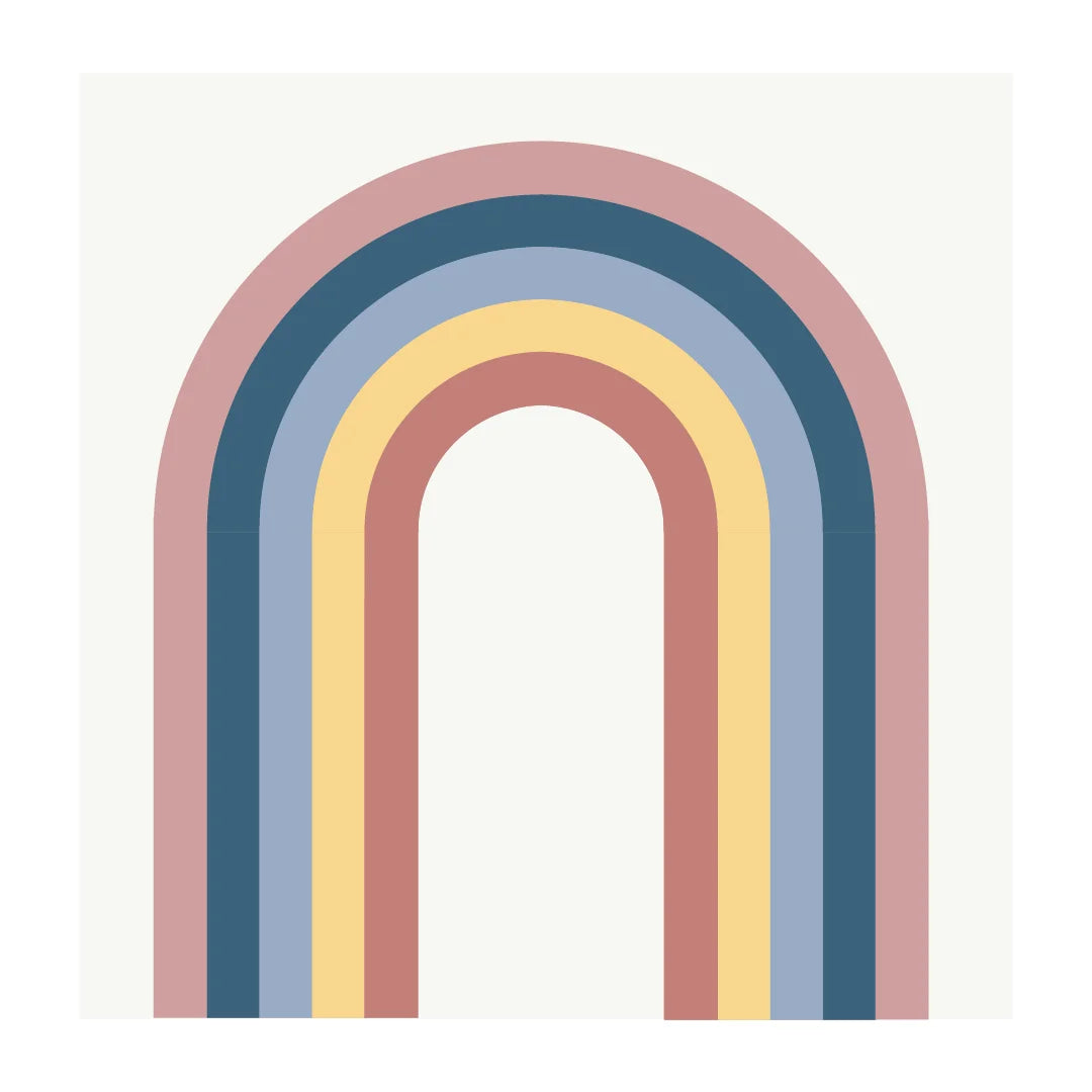 Rainbow Arch - Moody Sunset - DW12. Decals