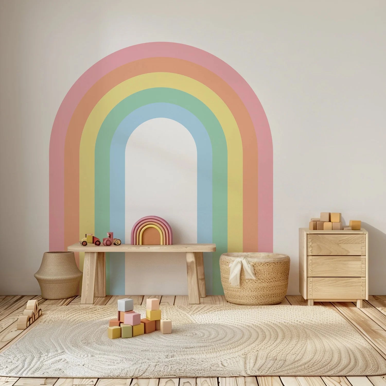 Rainbow Arch - Pastel Dream - DW12. Arch Decals