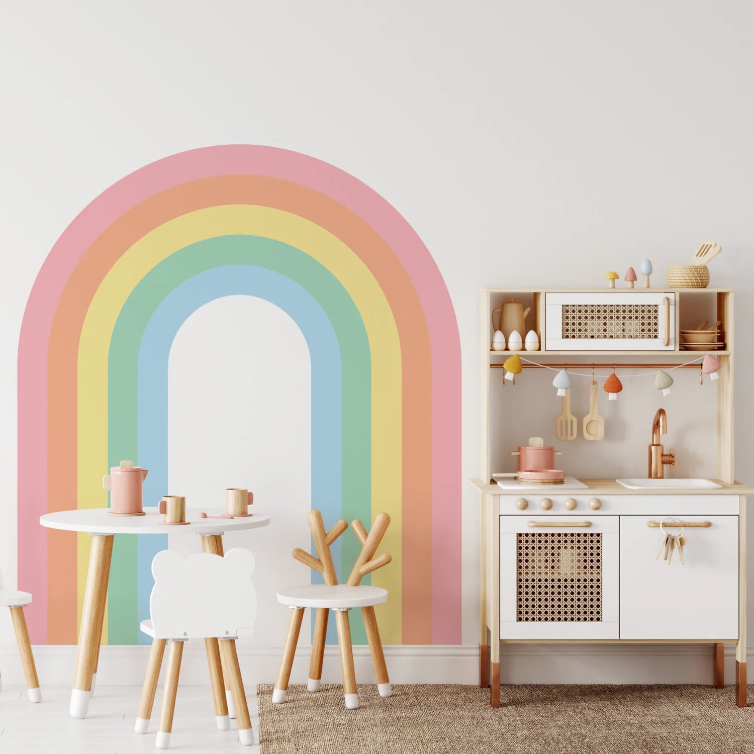 Rainbow Arch - Pastel Dream - DW12. Arch Decals