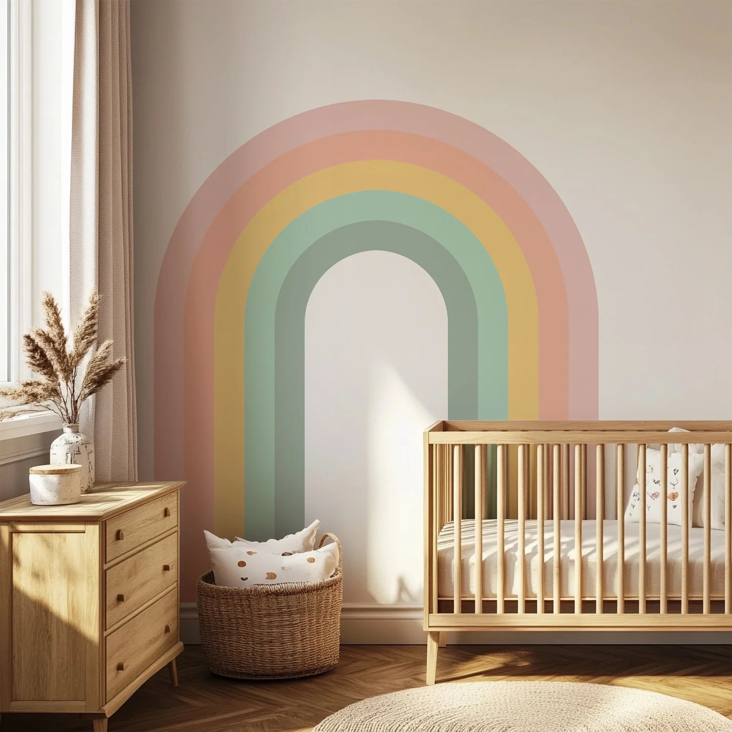 Rainbow Arch - Sage Sunrise - DW12. Arch Decals