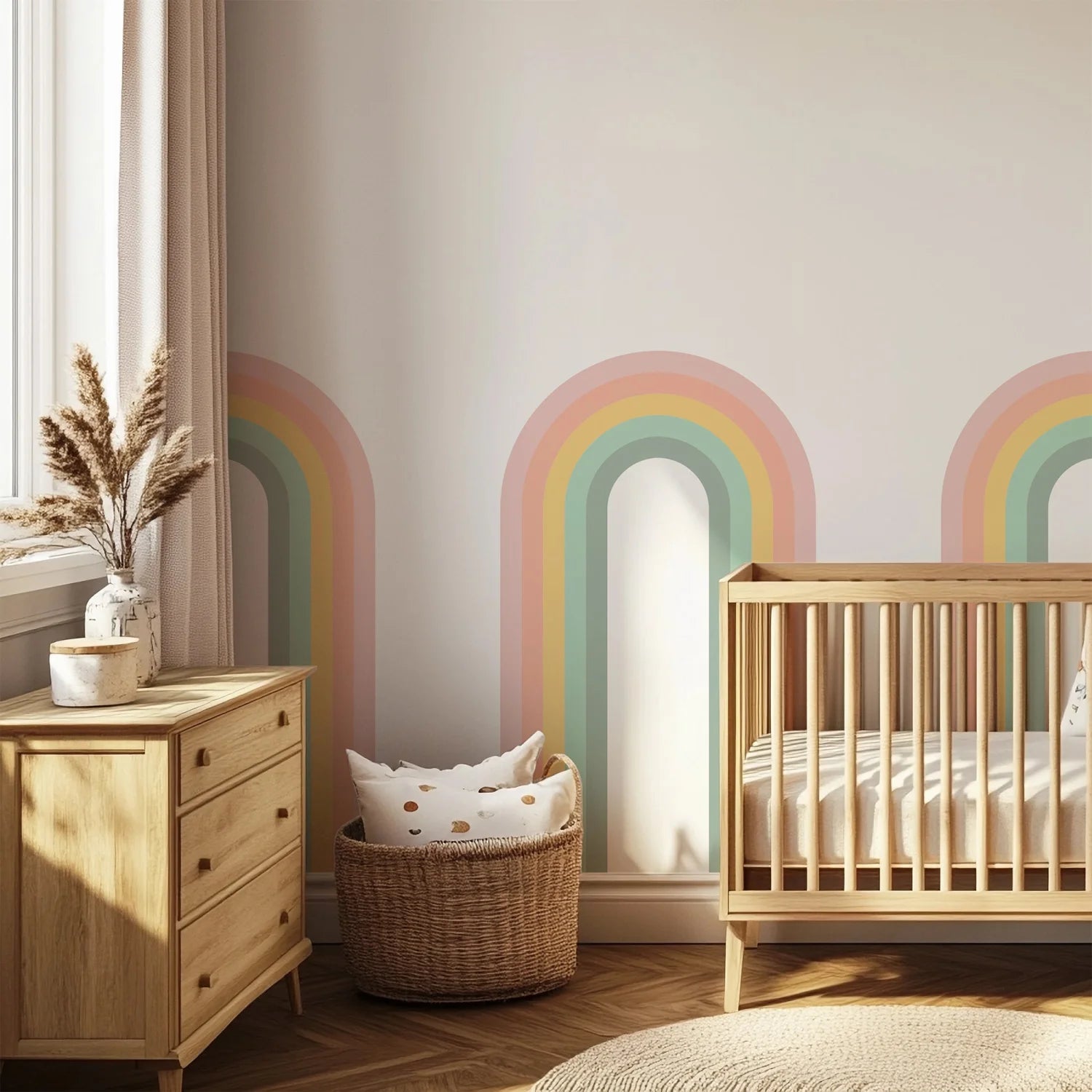 Rainbow Arch - Sage Sunrise - DW12. Arch Decals