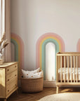 Rainbow Arch - Sage Sunrise - DW12. Arch Decals