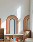 Rainbow Arch - Sunset Spice - DW12. Arch Decals