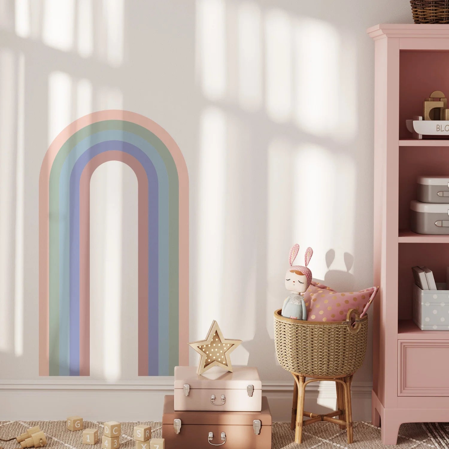 Rainbow Arch - Vintage Charm - DW12. Arch Decals