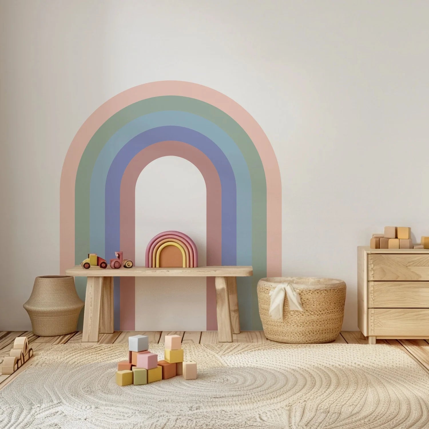Rainbow Arch - Vintage Charm - DW12. Decals
