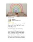Rainbow Pastel Wall Decal - DW3. Sun Clouds