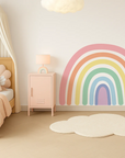 Rainbow Pastel Wall Decal - DW3. Sun Clouds