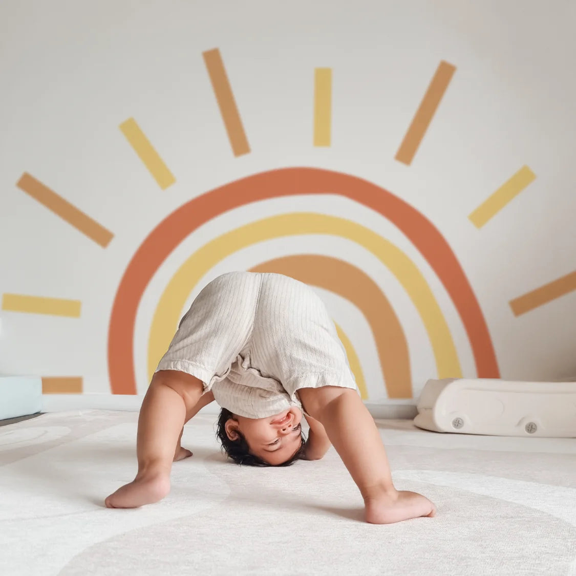 Rainbow Sun Wall Decal - DW3. Clouds