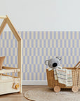 Rectangle Wall Panels - Light Butter & Lavender - DW11.
