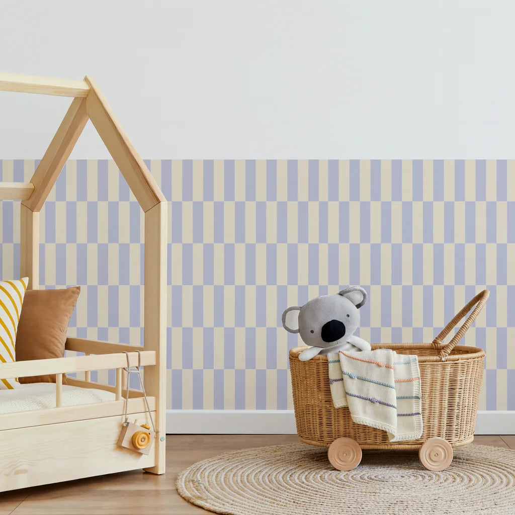 Rectangle Wall Panels - Light Butter & Lavender - DW11.