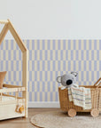 Rectangle Wall Panels - Light Butter & Lavender - DW11.