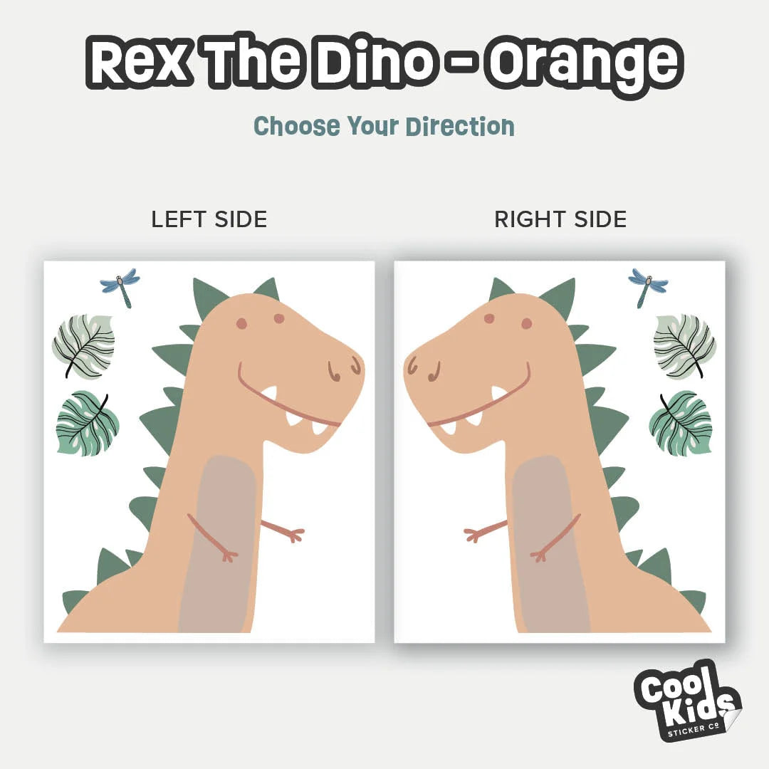 Rex The Dino Wall Decal - Decals - Animals