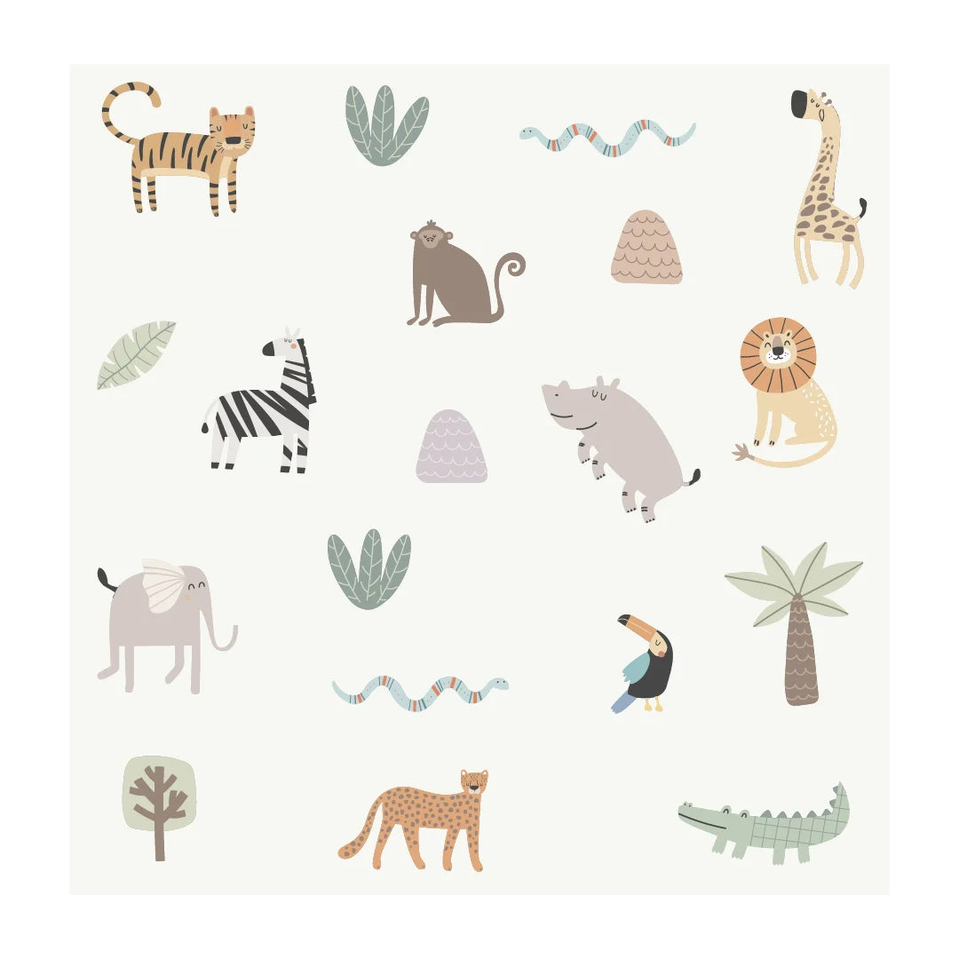 Safari Crew Wall Decals - DW5. Animal