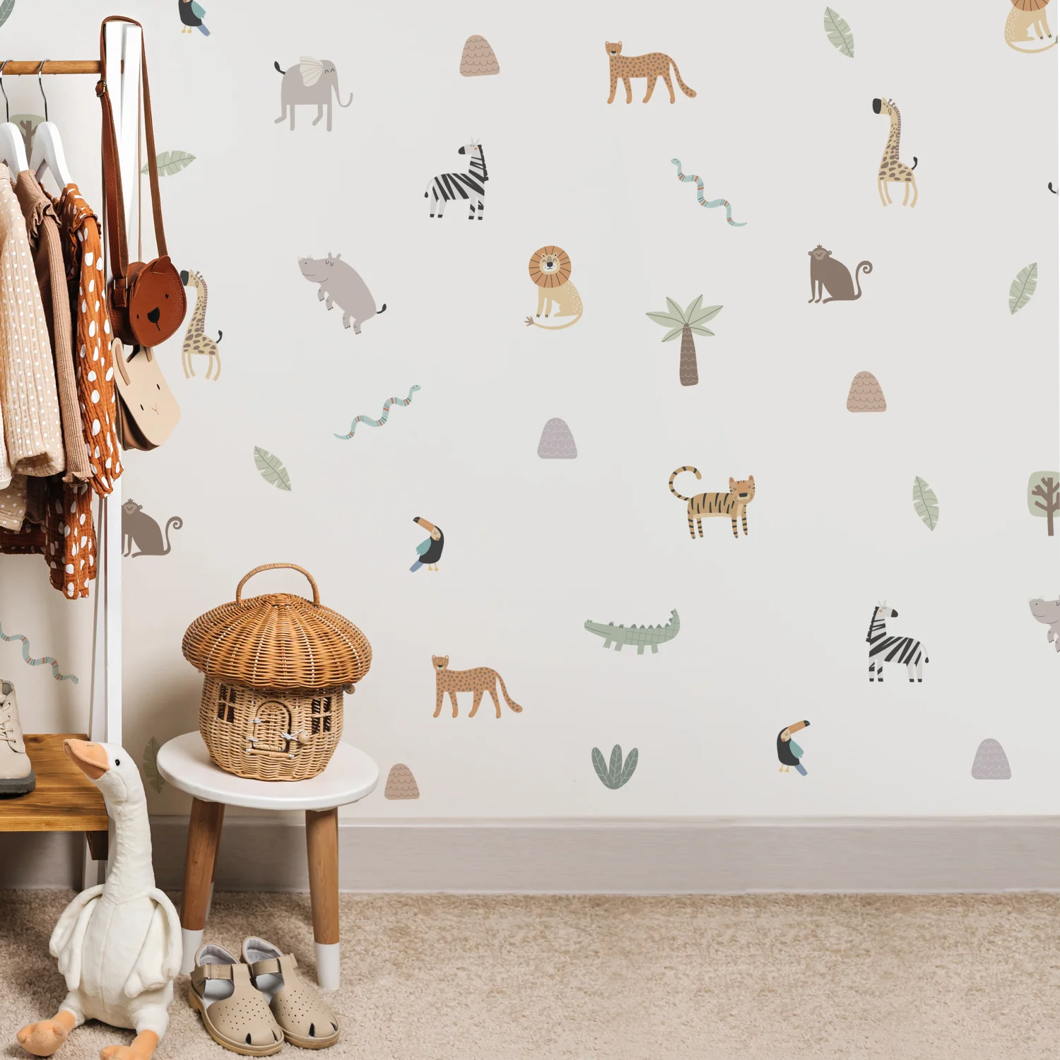 Safari Crew Wall Decals - DW5. Animal