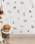 Safari Crew Wall Decals - DW5. Animal