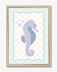 Sandy the Seahorse Print - WP1. Wall Prints