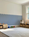 Scallop Block Coloured - Wall Panels - Blue