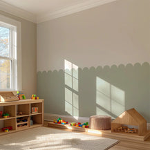 Scallop Block Coloured - Wall Panels